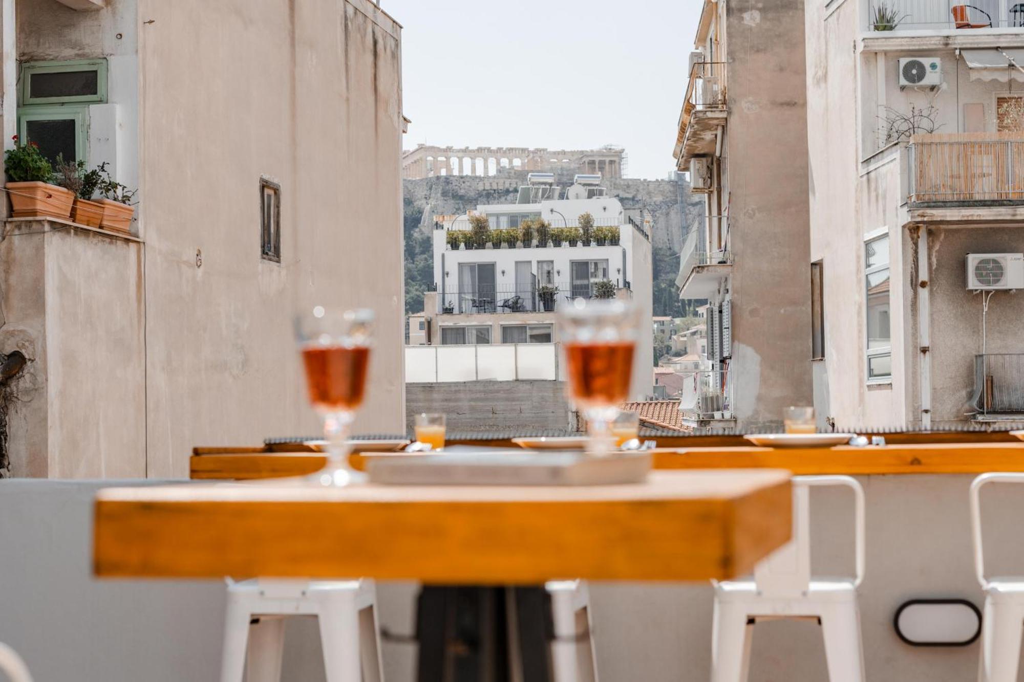 Acropolis Rooftop Monastiraki Centrral Gem Athene Buitenkant foto